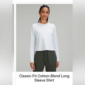 Lululemon Classic Cotton Fit Long Sleeve